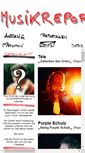 Mobile Screenshot of musikreportage.de